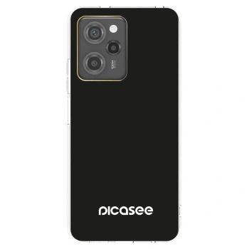 Picasee fekete szilikon tok az alábbi mobiltelefonokra Xiaomi Poco X5 Pro - Picasee