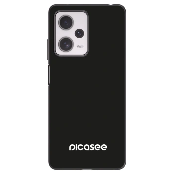 Picasee fekete szilikon tok az alábbi mobiltelefonokra Xiaomi Redmi Note 12 Pro+ 5G - Picasee