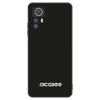 Picasee fekete szilikon tok az alábbi mobiltelefonokra Xiaomi Redmi Note 12S - Picasee