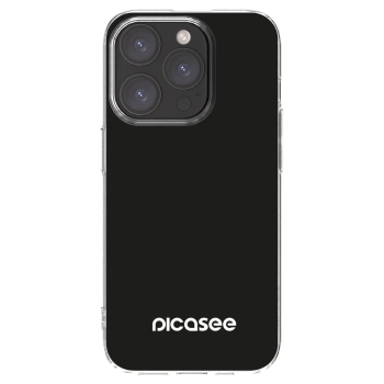 Picasee átlátszó szilikon tok az alábbi mobiltelefonokra Apple iPhone 15 Pro - Picasee