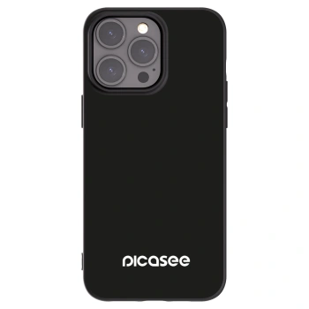 Picasee fekete szilikon tok az alábbi mobiltelefonokra Apple iPhone 15 Pro Max - Picasee