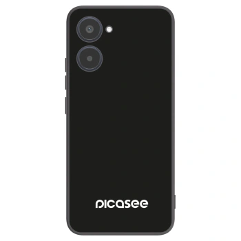 Picasee fekete szilikon tok az alábbi mobiltelefonokra Realme 10 4G - Picasee