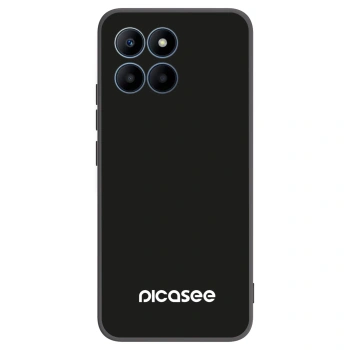 Picasee fekete szilikon tok az alábbi mobiltelefonokra Honor 70 Lite - Picasee