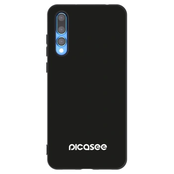 Picasee fekete szilikon tok az alábbi mobiltelefonokra Huawei P20 Pro - Picasee