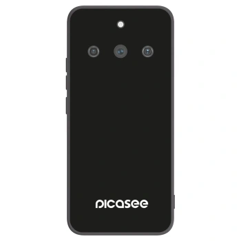 Picasee fekete szilikon tok az alábbi mobiltelefonokra Realme 11 Pro+ - Picasee
