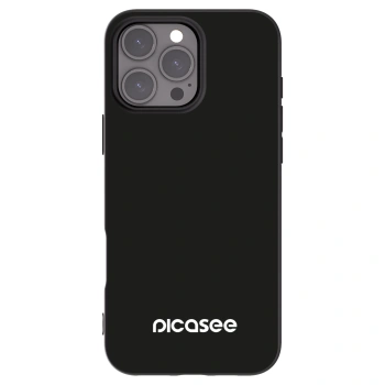 Picasee fekete szilikon tok az alábbi mobiltelefonokra Apple iPhone 16 Pro Max - Picasee