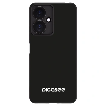 Picasee fekete szilikon tok az alábbi mobiltelefonokra Xiaomi Redmi 13C 5G - Picasee