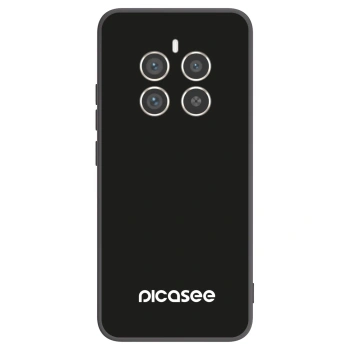 Picasee fekete szilikon tok az alábbi mobiltelefonokra Realme 12 Pro 5G - Picasee