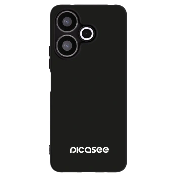 Picasee fekete szilikon tok az alábbi mobiltelefonokra Xiaomi Redmi 13 4G - Picasee