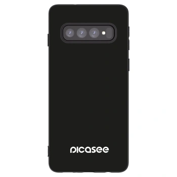 Picasee fekete szilikon tok az alábbi mobiltelefonokra Samsung Galaxy S10 G973 - Picasee
