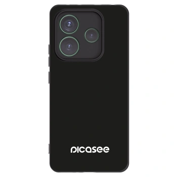 Picasee fekete szilikon tok az alábbi mobiltelefonokra Xiaomi Redmi Note 14 5G - Picasee