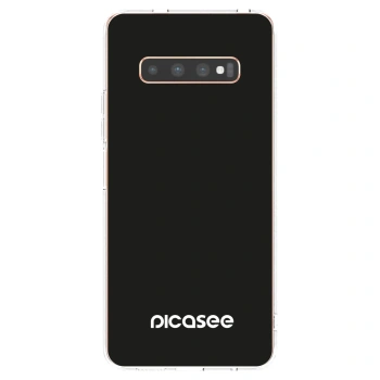 Picasee átlátszó szilikon tok az alábbi mobiltelefonokra Samsung Galaxy S10 Plus G975 - Picasee