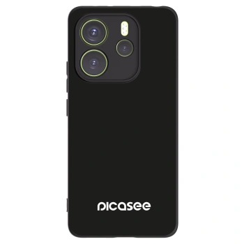 Picasee fekete szilikon tok az alábbi mobiltelefonokra Xiaomi Redmi Note 14 4G - Picasee