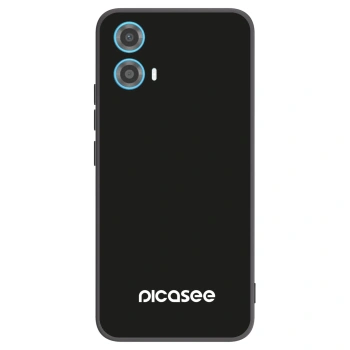 Picasee fekete szilikon tok az alábbi mobiltelefonokra Motorola Moto G34 5G - Picasee