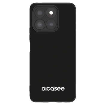 Picasee fekete szilikon tok az alábbi mobiltelefonokra Honor X8c - Picasee
