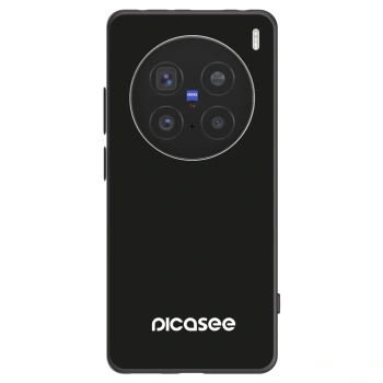 Picasee fekete szilikon tok az alábbi mobiltelefonokra Vivo X200 Pro - Picasee