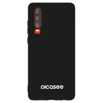 Picasee fekete szilikon tok az alábbi mobiltelefonokra Huawei P30 - Picasee