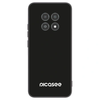 Picasee fekete szilikon tok az alábbi mobiltelefonokra Realme 12X - Picasee