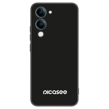 Picasee fekete szilikon tok az alábbi mobiltelefonokra Vivo Y29s 5G - Picasee