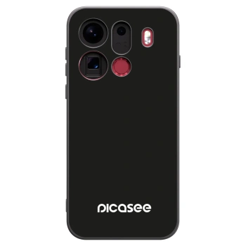 Picasee fekete szilikon tok az alábbi mobiltelefonokra OPPO Find X9 Pro - Picasee