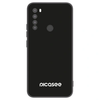 Picasee fekete szilikon tok az alábbi mobiltelefonokra Xiaomi Redmi Note 8 - Picasee