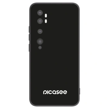 Picasee fekete szilikon tok az alábbi mobiltelefonokra Xiaomi Mi Note 10 (Pro) - Picasee