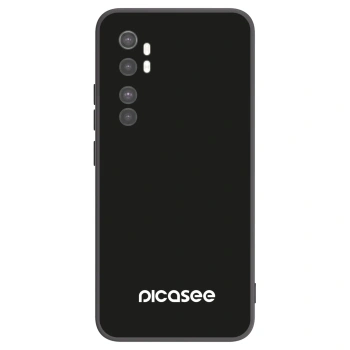 Picasee fekete szilikon tok az alábbi mobiltelefonokra Xiaomi Mi Note 10 Lite - Picasee