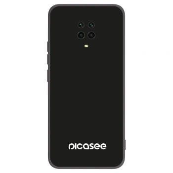 Picasee fekete szilikon tok az alábbi mobiltelefonokra Xiaomi Redmi Note 9S - Picasee