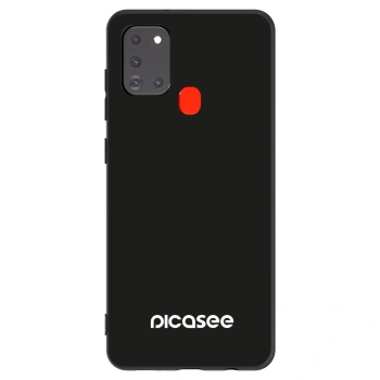 Picasee fekete szilikon tok az alábbi mobiltelefonokra Samsung Galaxy A21s - Picasee