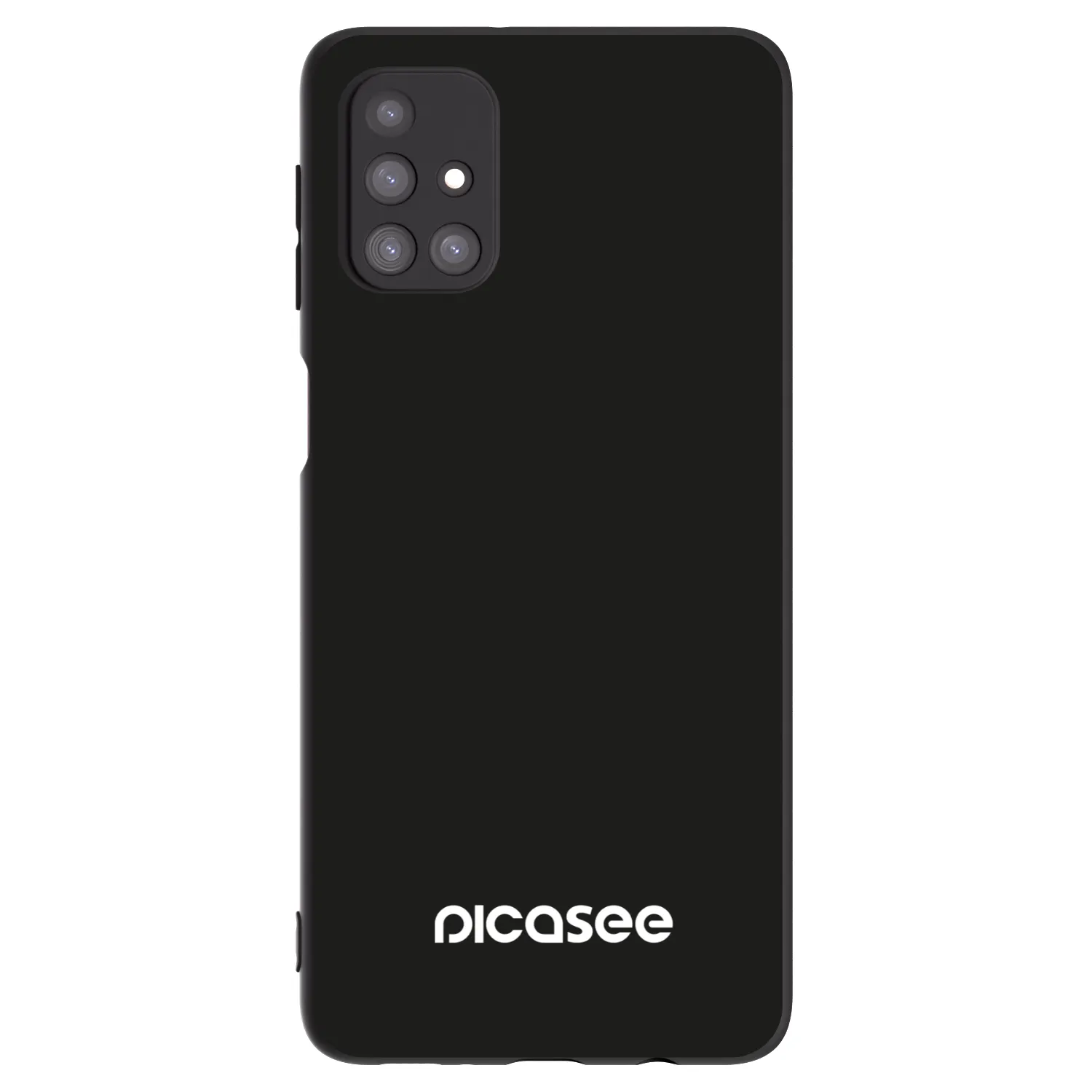 Picasee fekete szilikon tok az alábbi mobiltelefonokra Samsung Galaxy M31s - Picasee