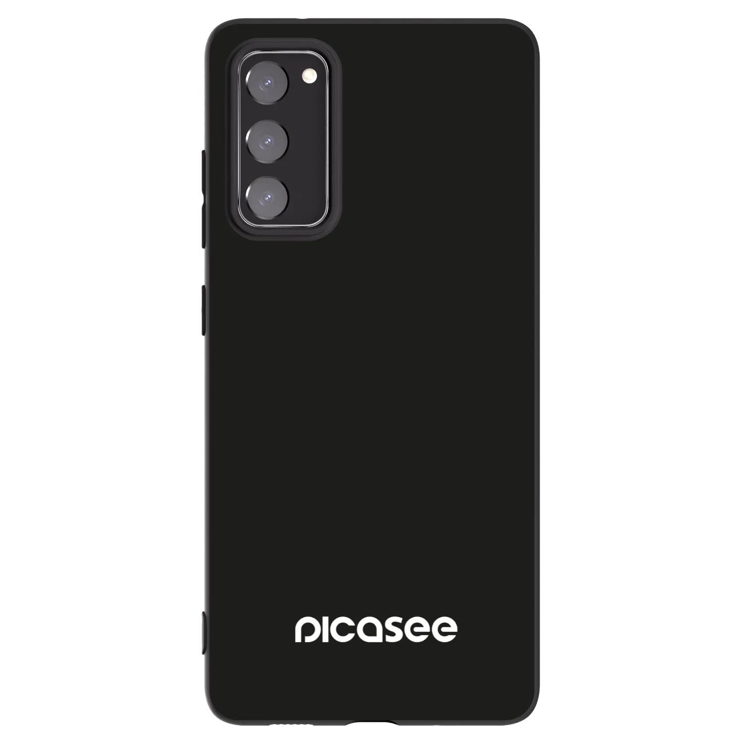 Picasee fekete szilikon tok az alábbi mobiltelefonokra Samsung Galaxy S20 FE - Picasee