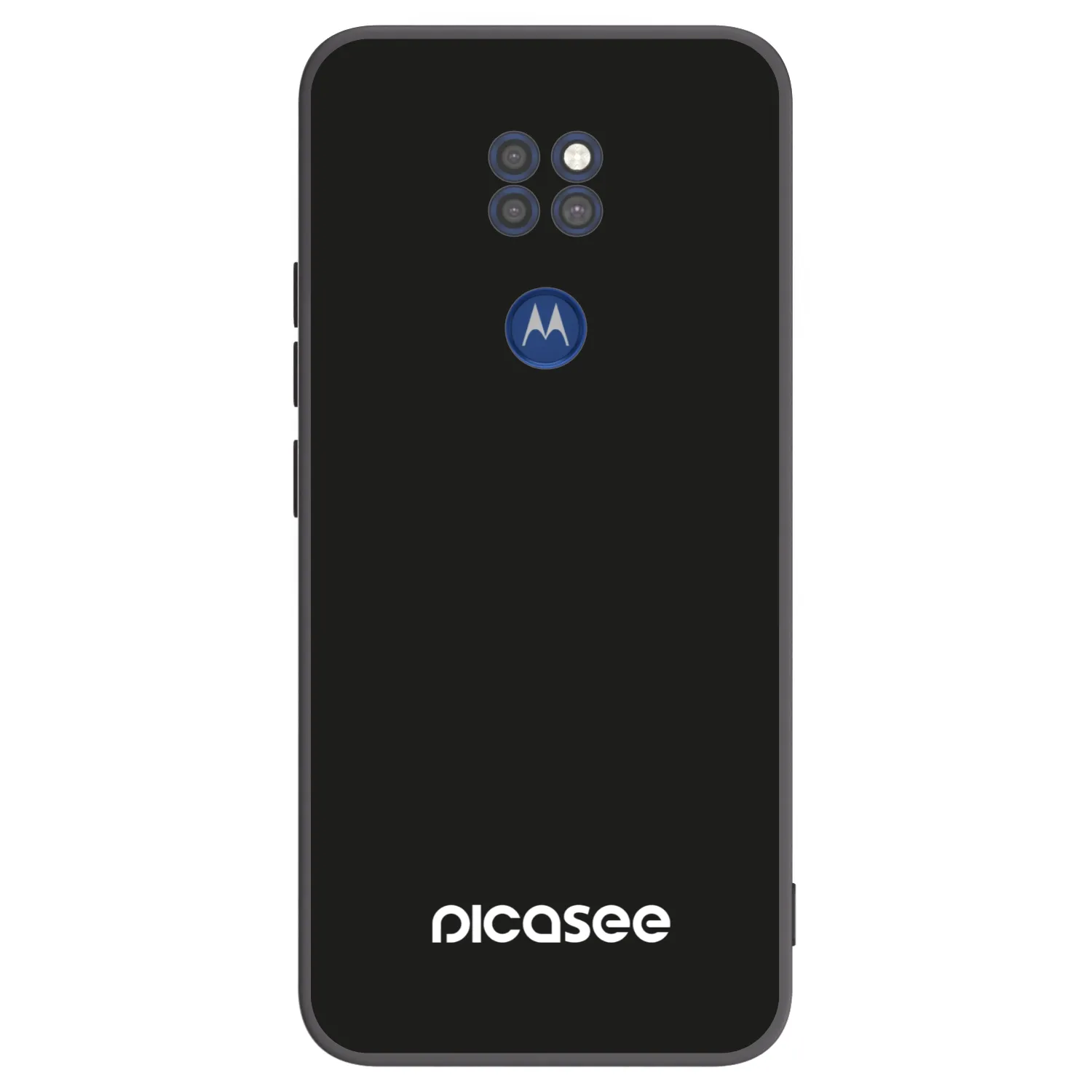 Picasee fekete szilikon tok az alábbi mobiltelefonokra Motorola Moto G9 Play - Picasee