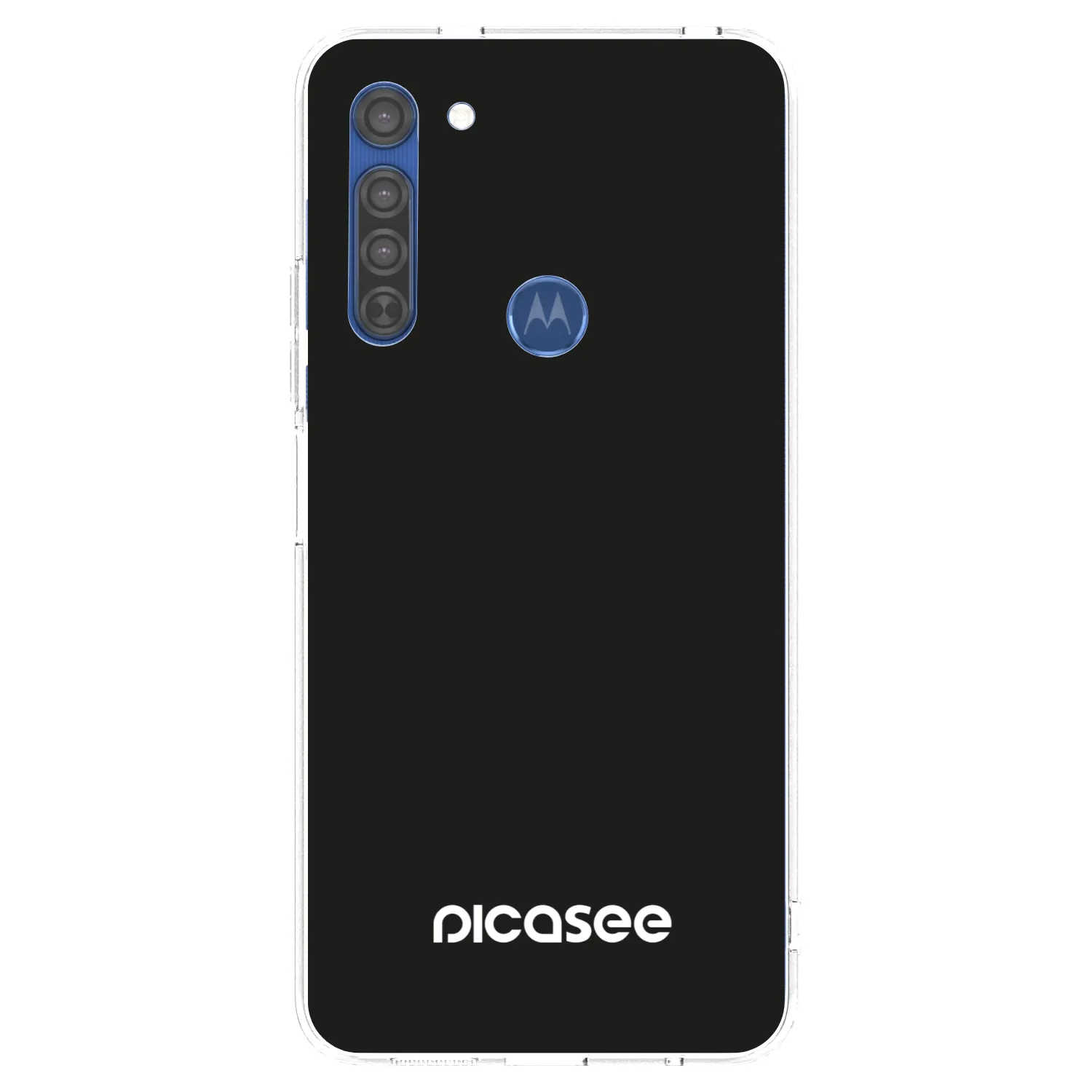Picasee átlátszó szilikon tok az alábbi mobiltelefonokra Motorola Moto G8 - Picasee
