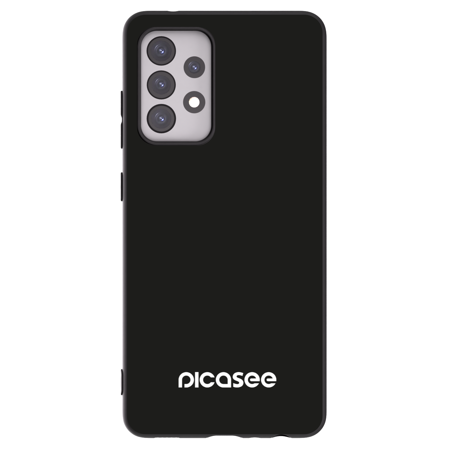 Picasee fekete szilikon tok az alábbi mobiltelefonokra Samsung Galaxy A52 5G A525F - Picasee