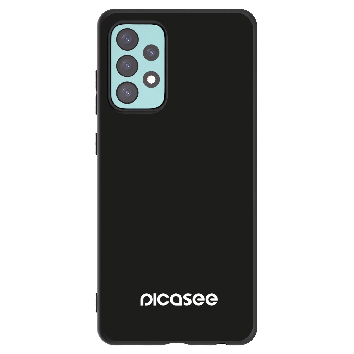 Picasee fekete szilikon tok az alábbi mobiltelefonokra Samsung Galaxy A72 A725F - Picasee