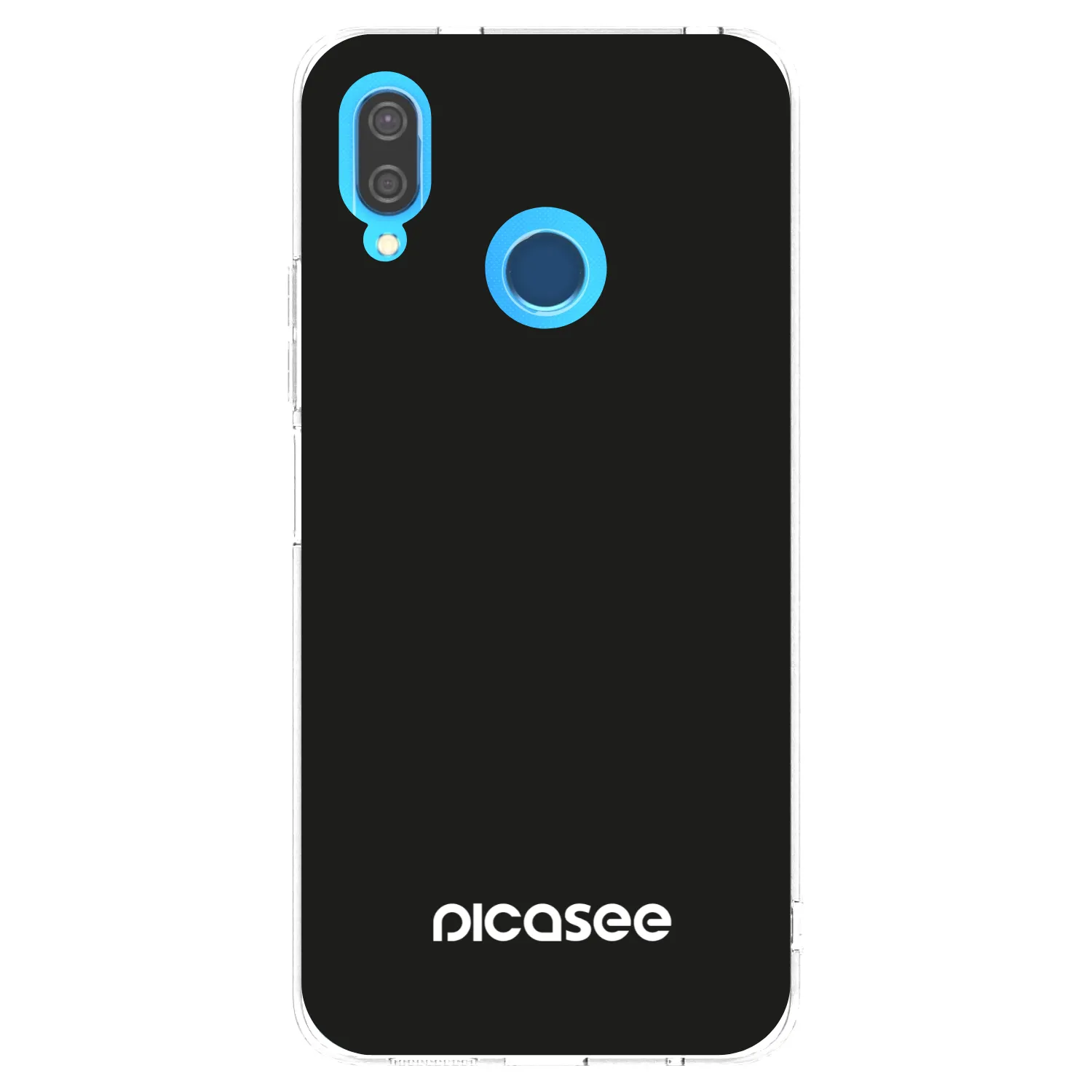 Picasee átlátszó szilikon tok az alábbi mobiltelefonokra Huawei P20 Lite - Picasee