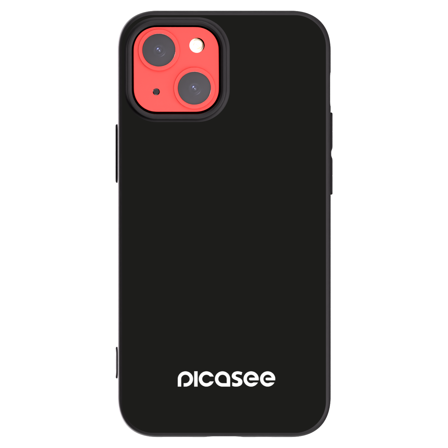 Picasee fekete szilikon tok az alábbi mobiltelefonokra Apple iPhone 13 mini - Picasee