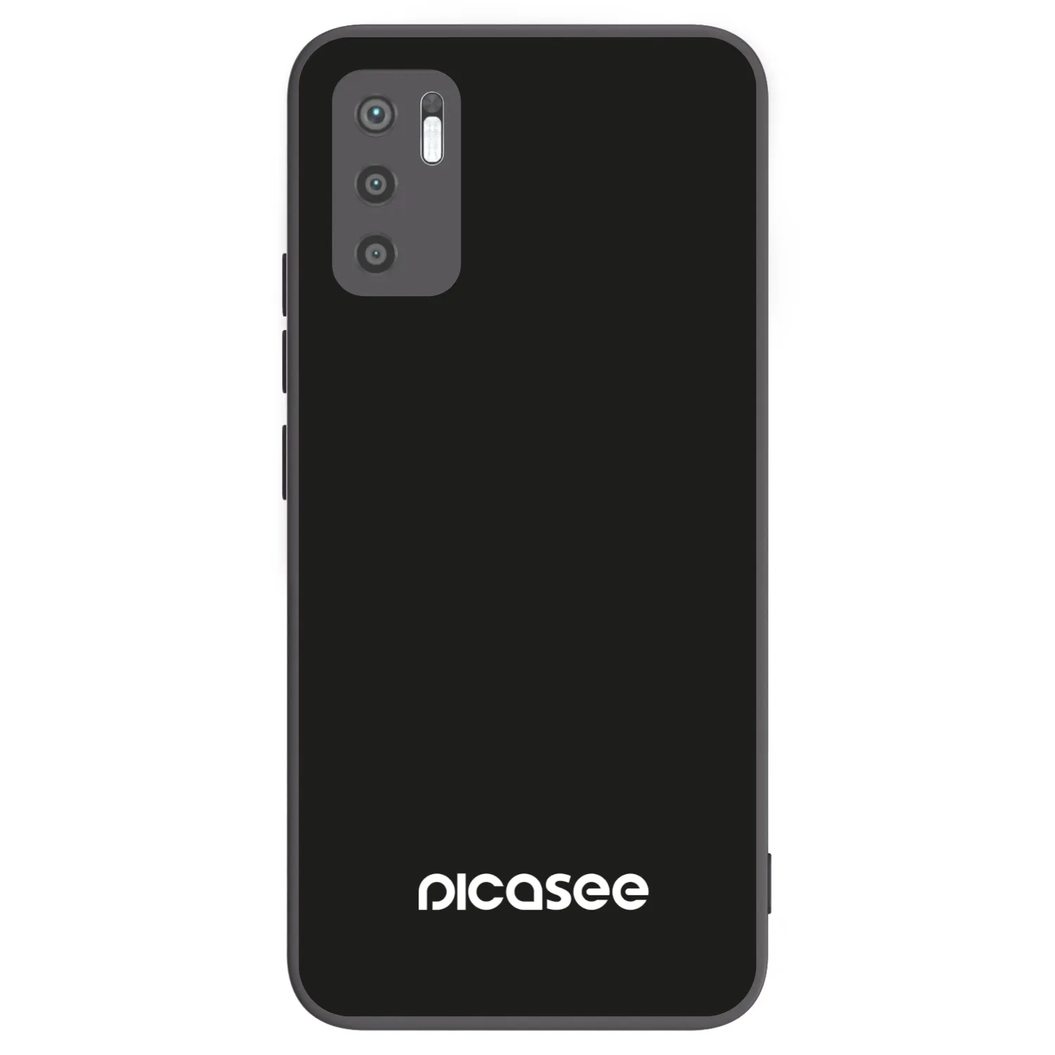 Picasee fekete szilikon tok az alábbi mobiltelefonokra Xiaomi Redmi Note 10 5G - Picasee