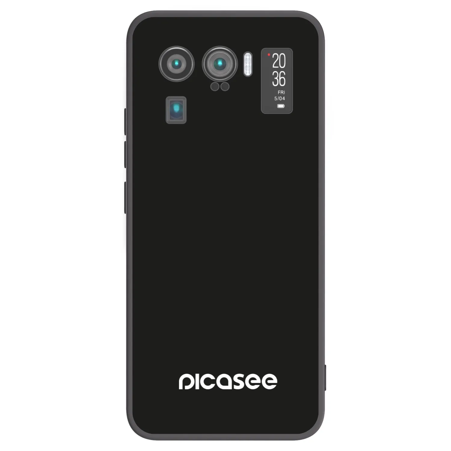Picasee fekete szilikon tok az alábbi mobiltelefonokra Xiaomi Mi 11 Ultra - Picasee
