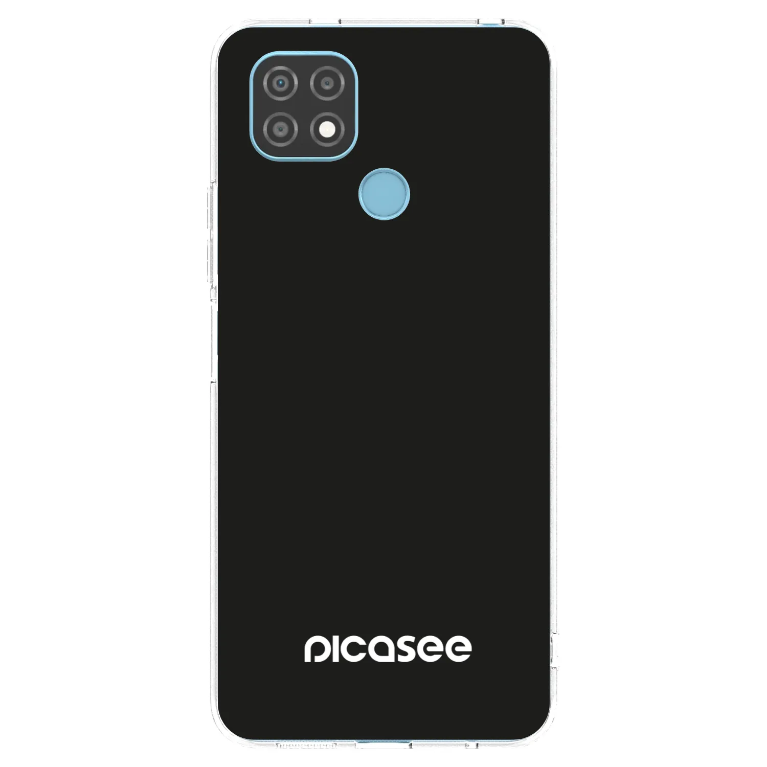 Picasee átlátszó szilikon tok az alábbi mobiltelefonokra Realme C21 - Picasee