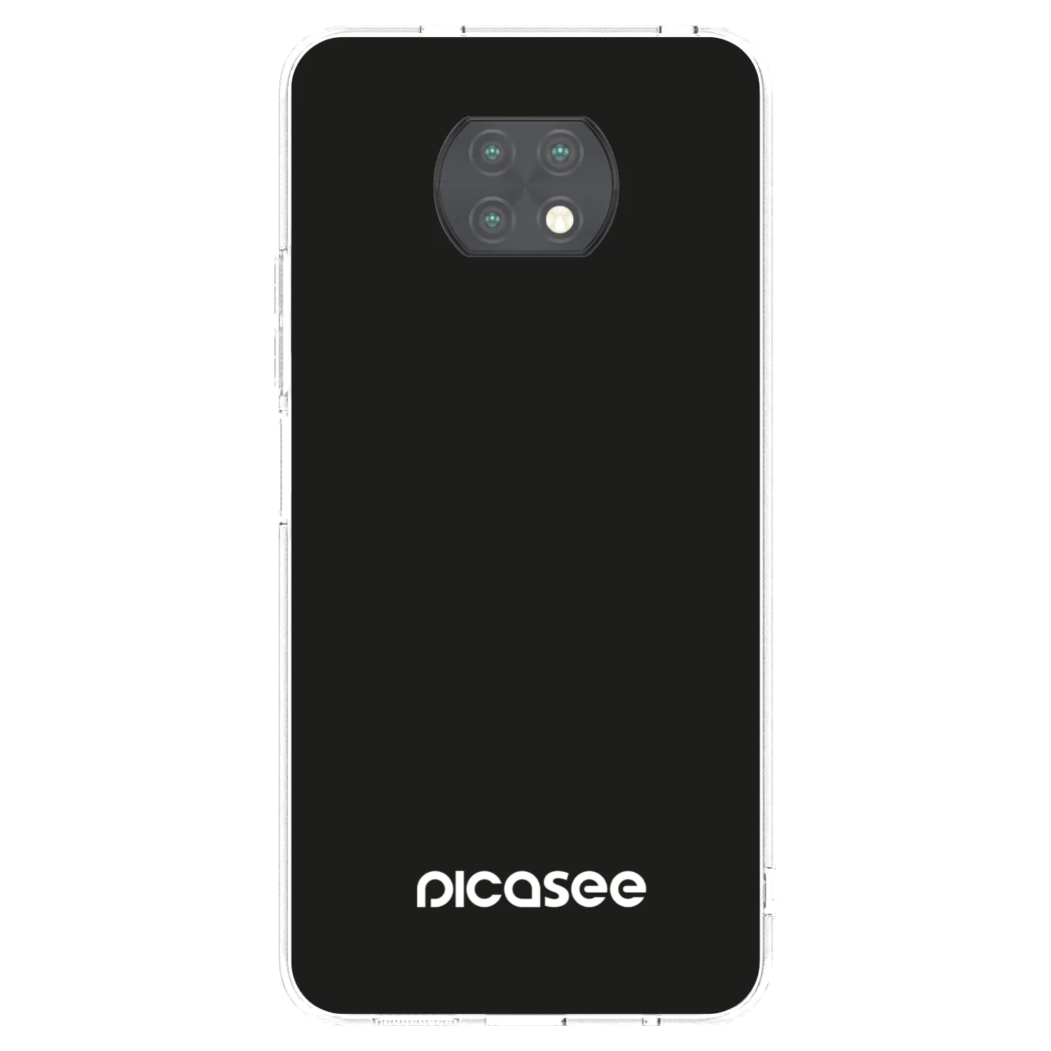 Picasee átlátszó szilikon tok az alábbi mobiltelefonokra Xiaomi Redmi Note 9T - Picasee