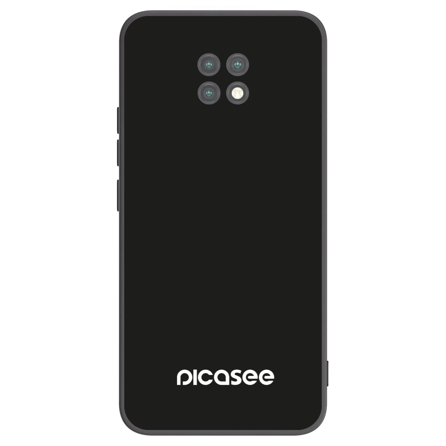 Picasee fekete szilikon tok az alábbi mobiltelefonokra Xiaomi Redmi Note 9T - Picasee