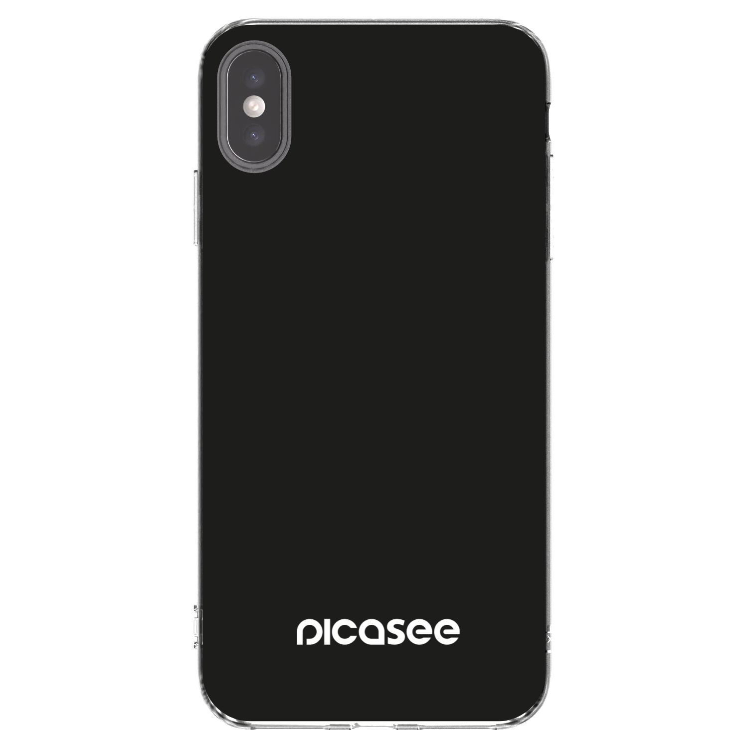 Picasee átlátszó szilikon tok az alábbi mobiltelefonokra Apple iPhone XS Max - Picasee