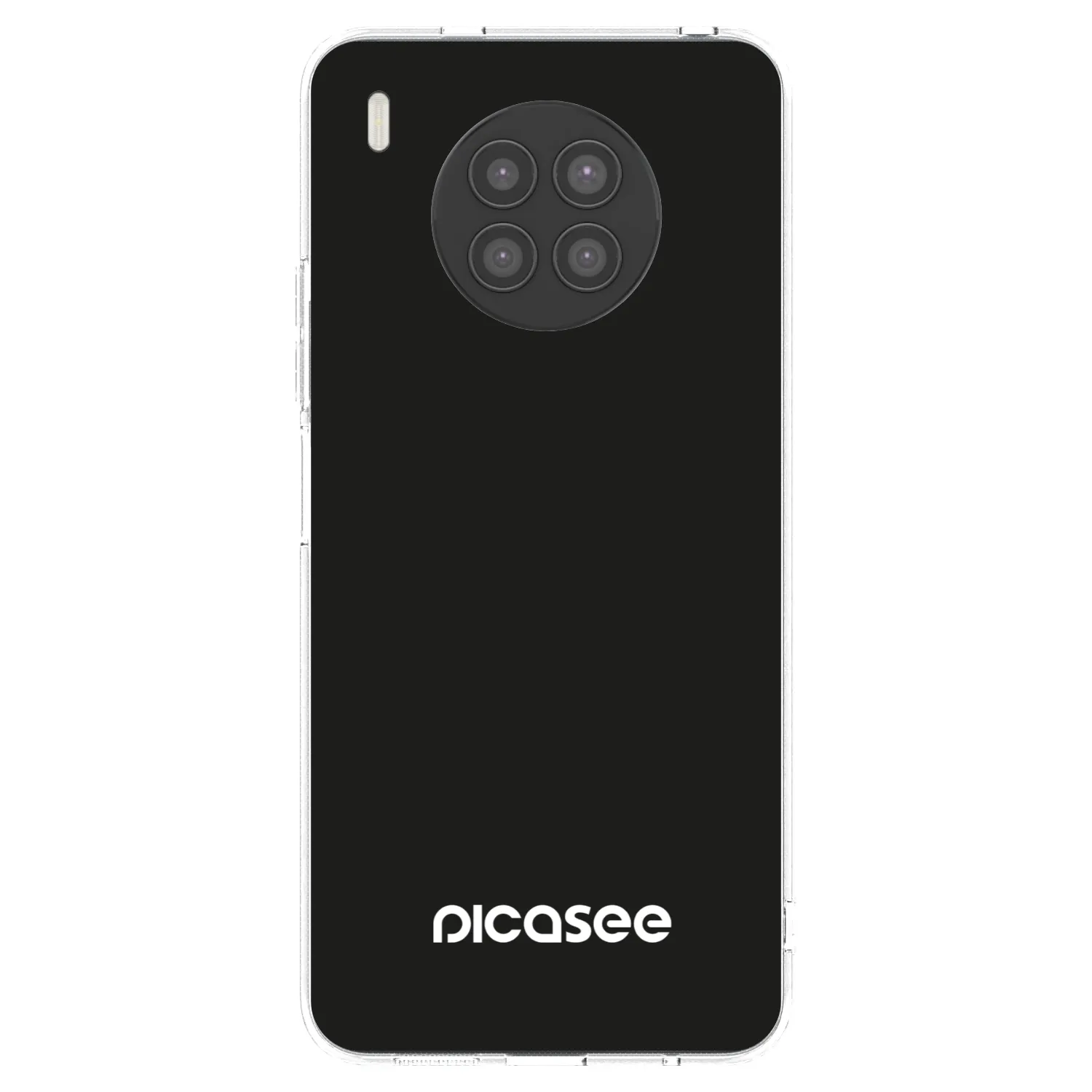 Picasee átlátszó szilikon tok az alábbi mobiltelefonokra Huawei Nova 8i - Picasee