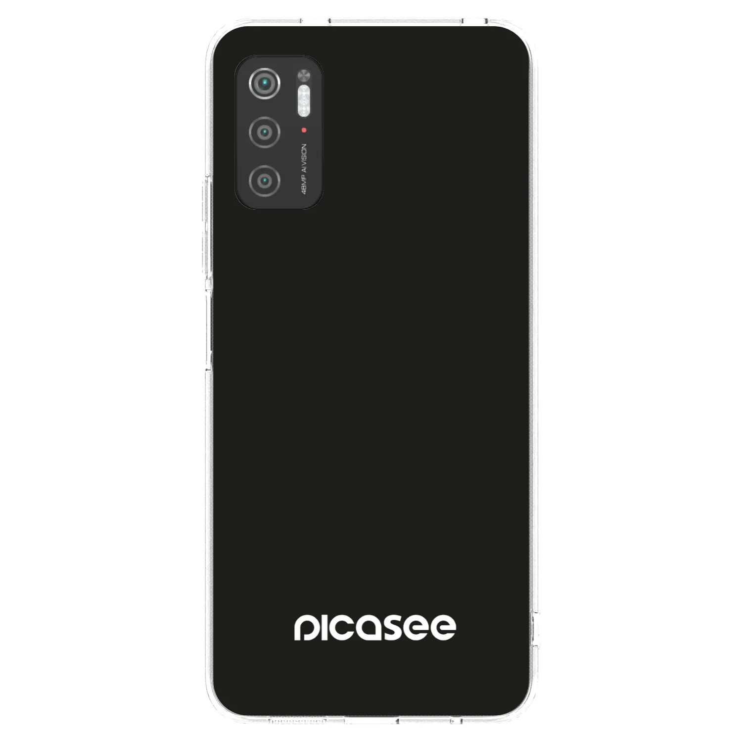 Picasee átlátszó szilikon tok az alábbi mobiltelefonokra Xiaomi Poco M3 Pro 5G - Picasee