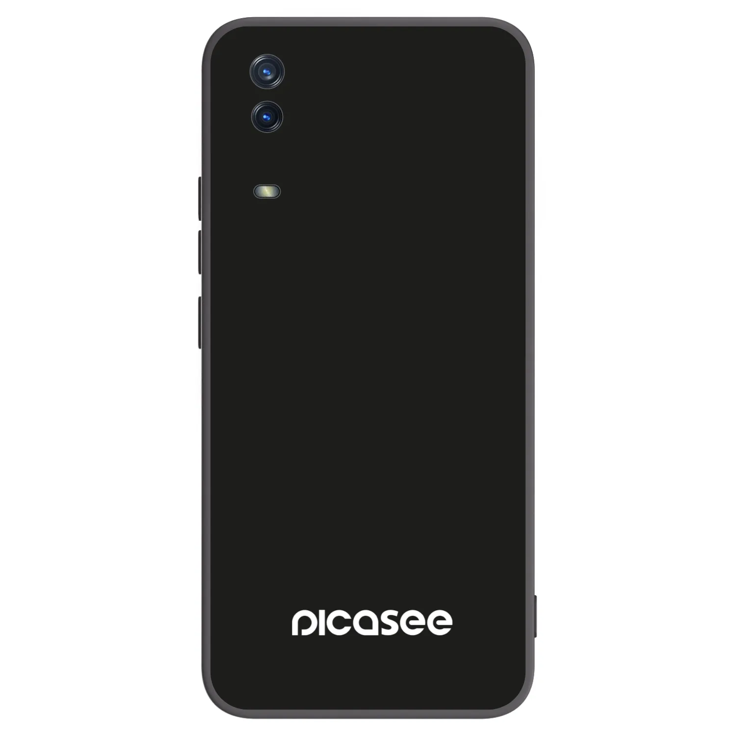 Picasee fekete szilikon tok az alábbi mobiltelefonokra Vivo Y11s - Picasee