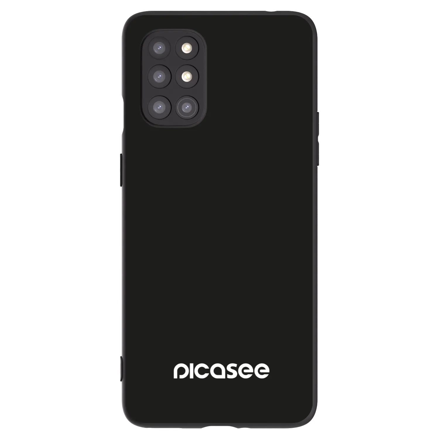 Picasee fekete szilikon tok az alábbi mobiltelefonokra OnePlus 8T - Picasee