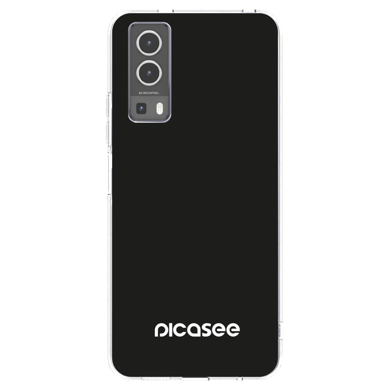Picasee átlátszó szilikon tok az alábbi mobiltelefonokra Vivo Y72 5G - Picasee