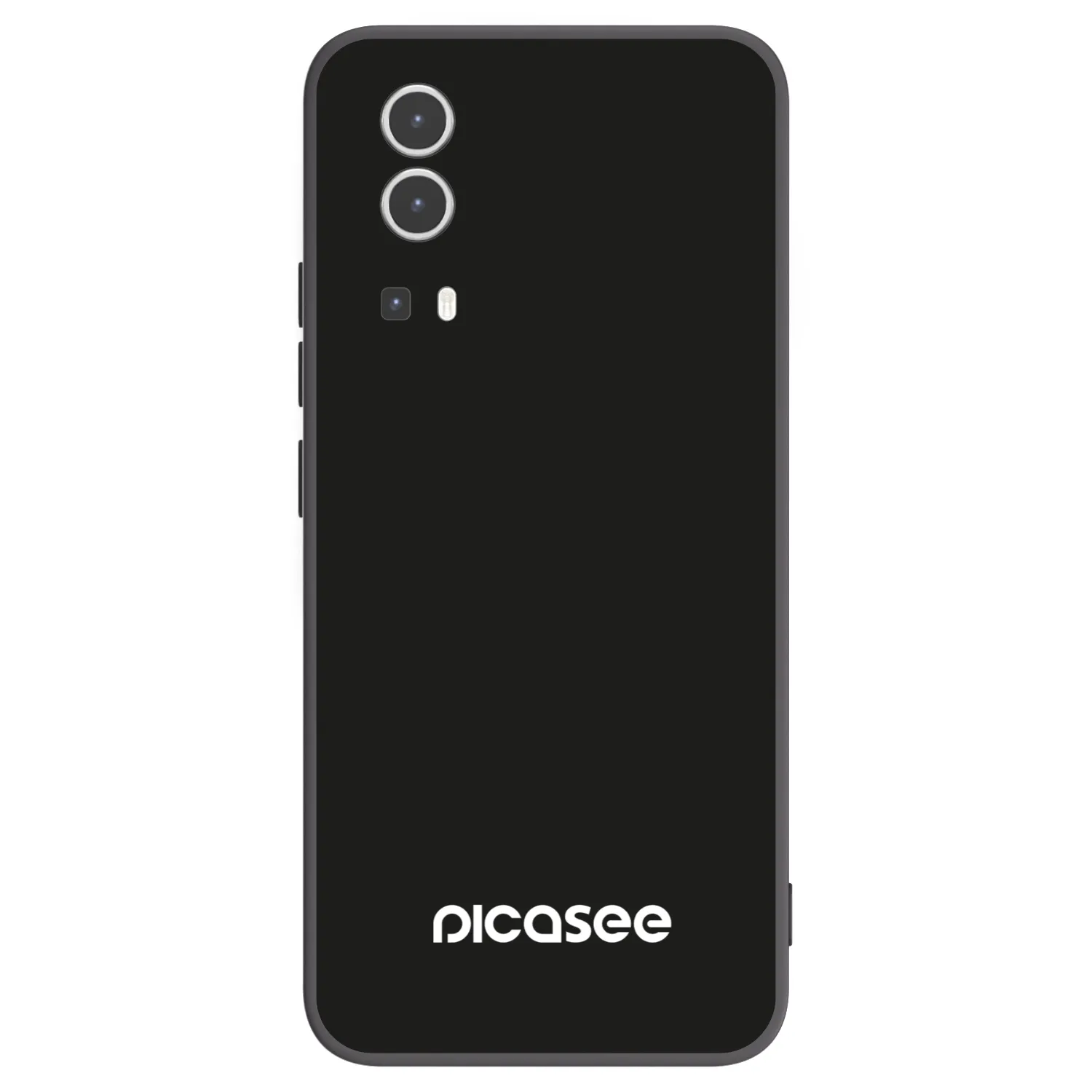Picasee fekete szilikon tok az alábbi mobiltelefonokra Vivo Y72 5G - Picasee