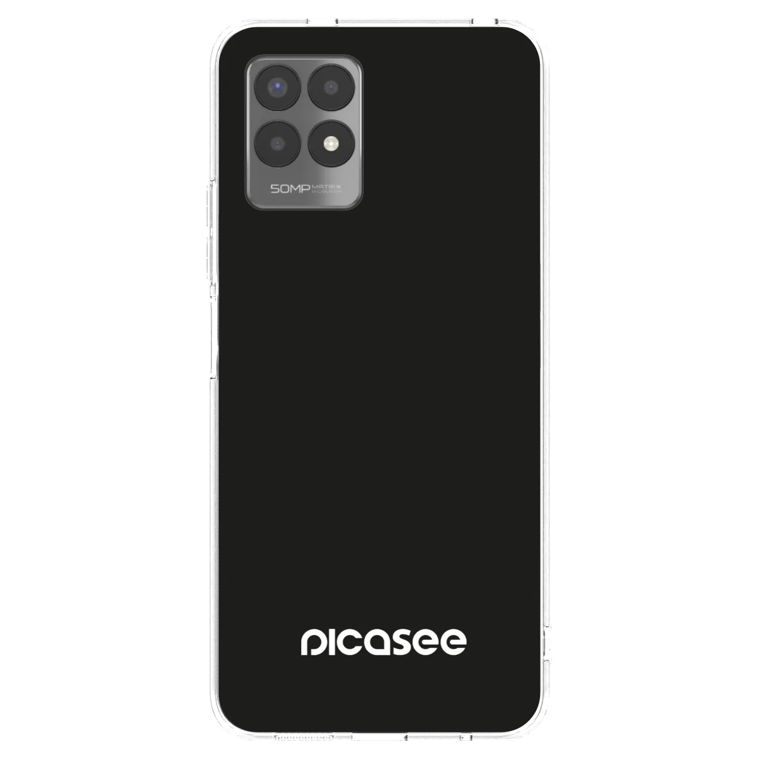 Picasee átlátszó szilikon tok az alábbi mobiltelefonokra Realme 8i - Picasee